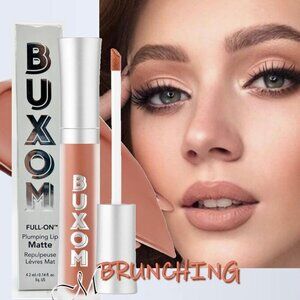 Buxom Full On Plumping Lip Velvety Smooth Matte* in BRUNCHING - 4.2 ml NIB